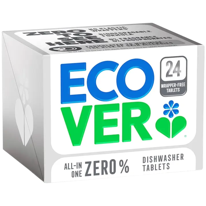 Ecover All-In-One Zero% konetiskitabletit 0,42 kg 24 kpl