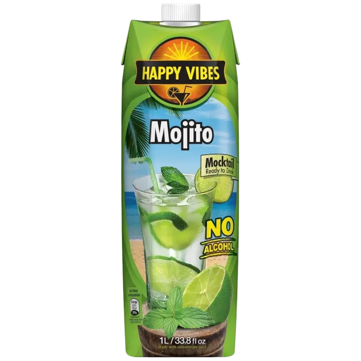Happy Vibes Moijto kokteilijook 1L