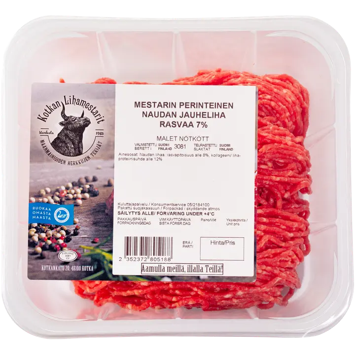 Mestarin Perinteinen Naudan Jauheliha
