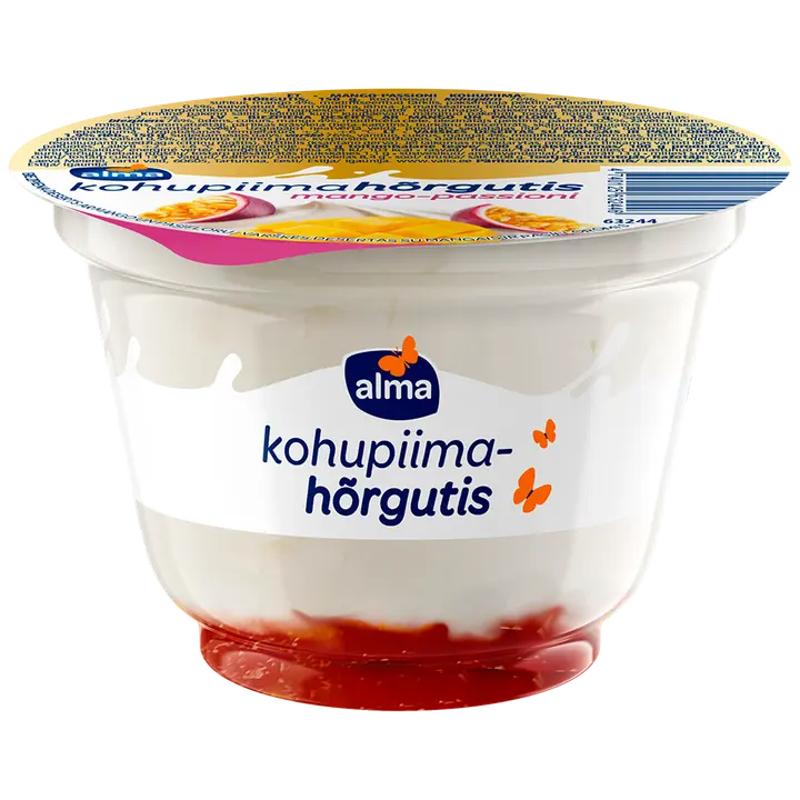 Alma kohupiimahõrgutis mango-passioni 150g