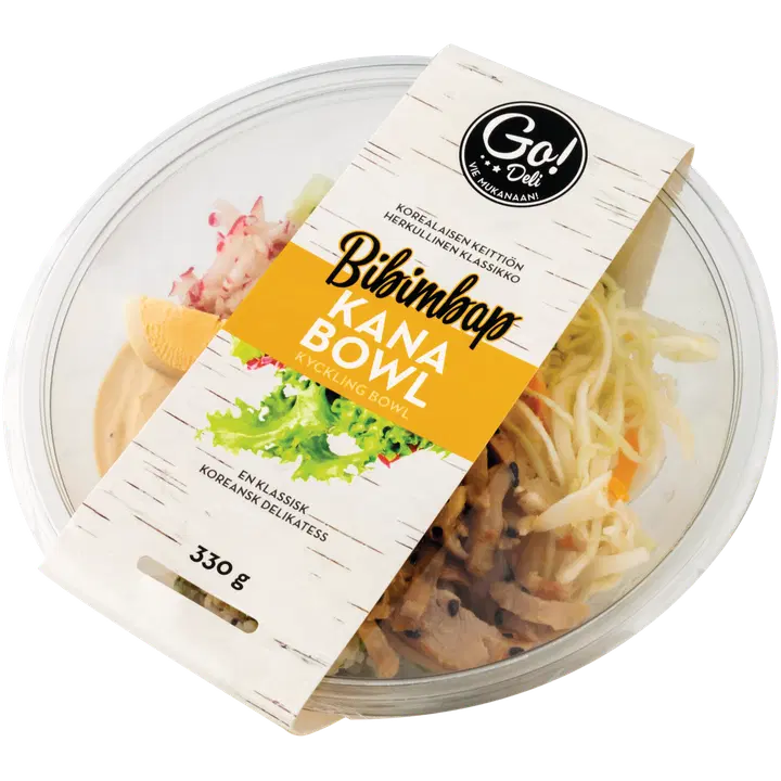 Go Deli Bibimbap Kana bowl
