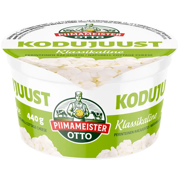Piimameister Otto Klassikaline kodujuust, 440 g