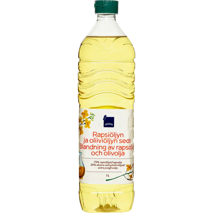 Rainbow 1l rapsiöljyn ja oliiviöljyn seos