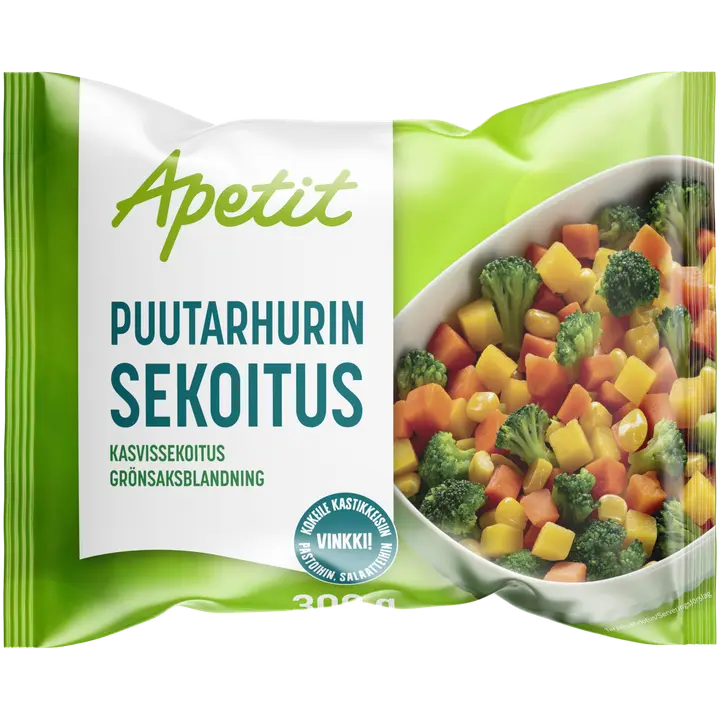 Apetit Puutarhurin sekoitus kasvissekoitus pakaste 300g