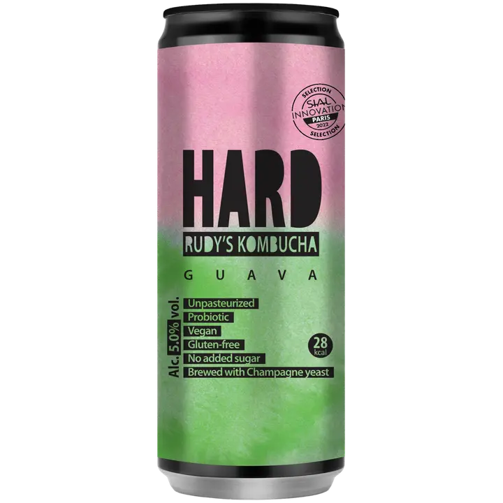 Rudys Hard Kombucha guava muu alkohoolne jook 5%vol 330ml