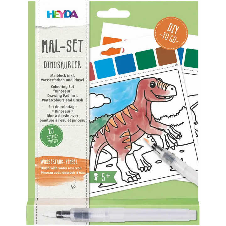 Värityssetti Dinosaurus
