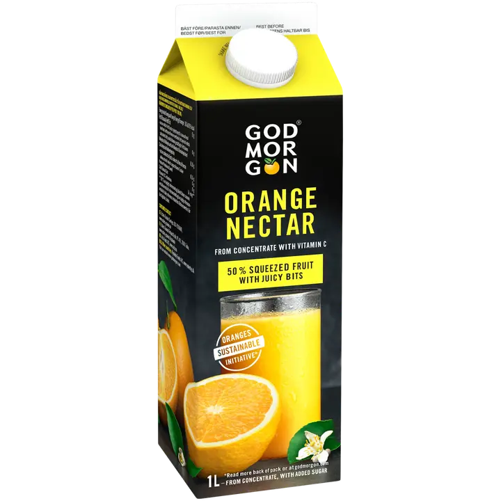 God Morgon Appelsiininektari 1 L