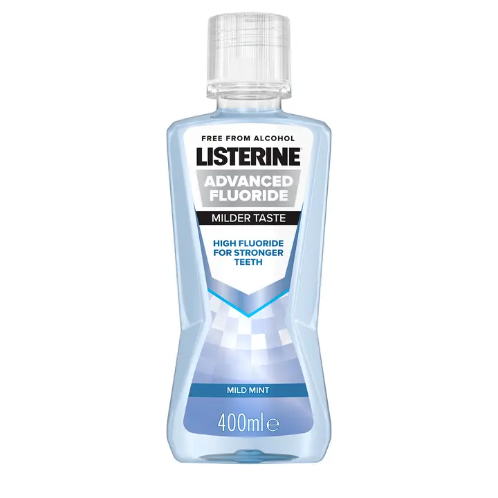 Listerine Advanced Fluoride Milder Taste suuvesi 400ml