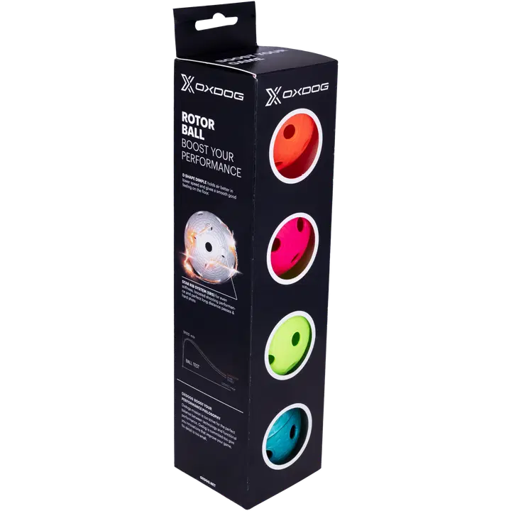 Oxdog Rotor salibandypallo 4kpl värilliset