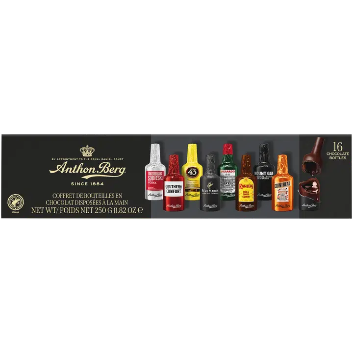Anthon Berg Chocolate Liqueurs suklaakonvehtilajitelma RA 16 kpl/250g
