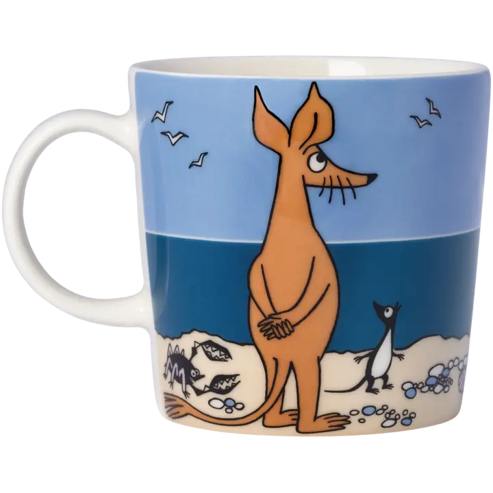 Moomin Arabia Finland Muumi muki 0,3L Nipsu rannalla