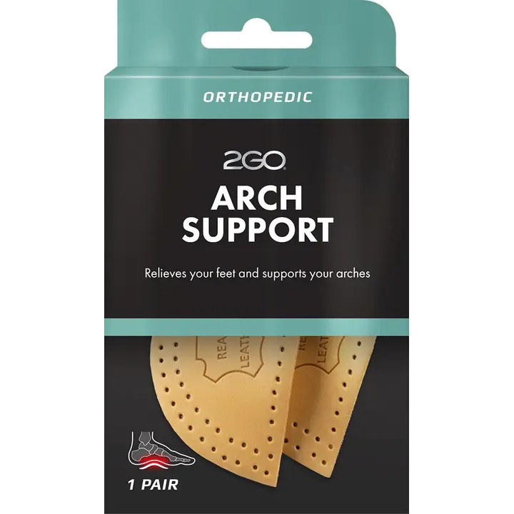 2GO holvituki Arch Support nahkaa koko 35/37