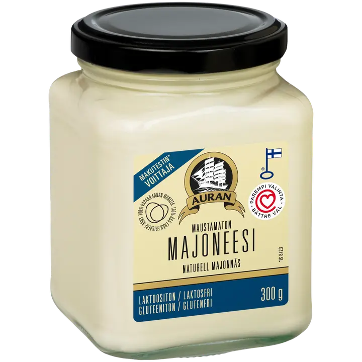 Auran Maustamaton majoneesi 300g
