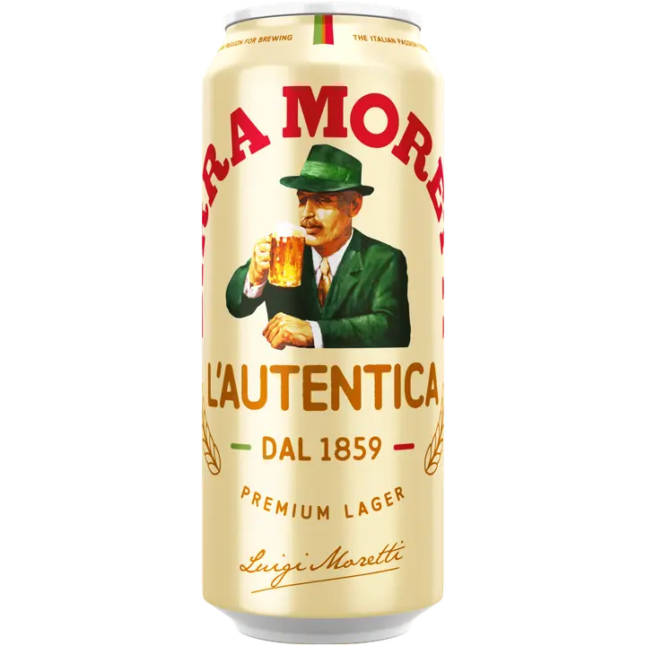 Birra Moretti 4,6% olut 0,5 l