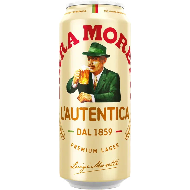 Birra Moretti 4,6% olut 0,5 l