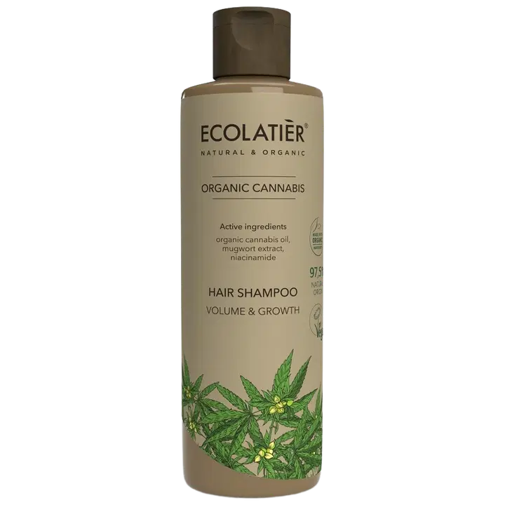 Šampoon Ecolatier Organic Cannabis volume&growth 250ml