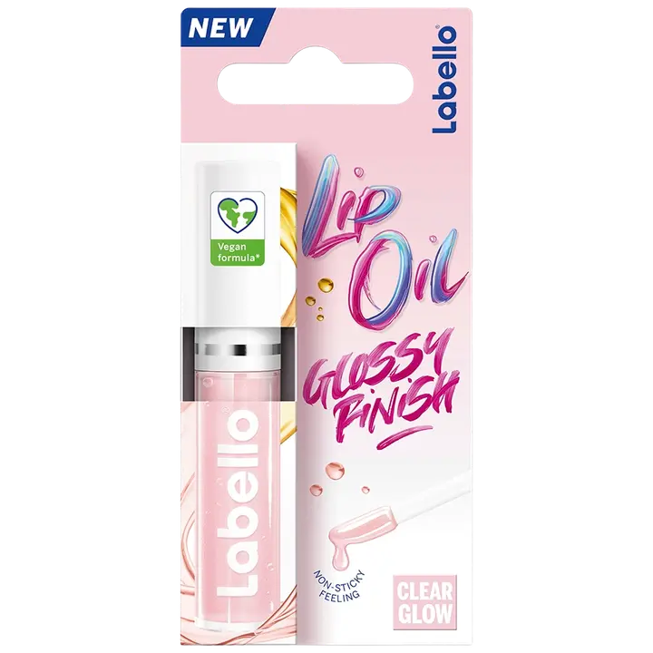 Labello 5,5ml Caring Lip Oil Clear Glow -huuliöljy