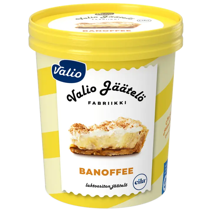 Valio jäätelö 480 ml banoffee laktoositon