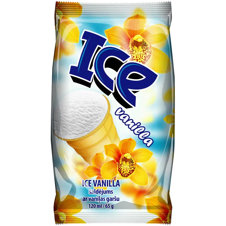 Ice Vanillijäätis Vahvlitopsis 120 ml/65 g