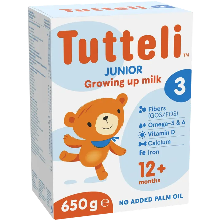 Tutteli 3 Junior piimajook alates 12 kuust, 650g