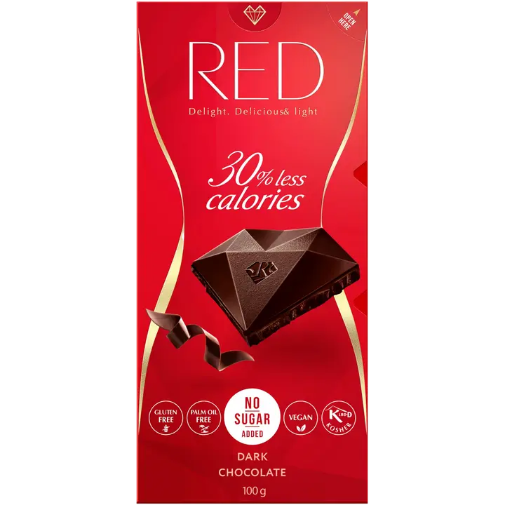 Ilma lisatud suhkruta tume šokolaad