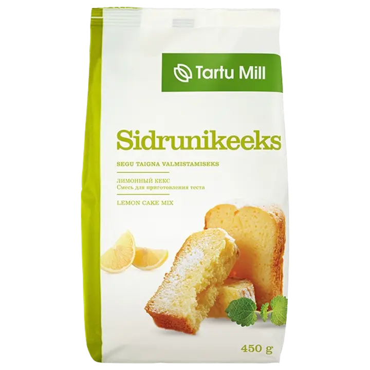 Tartu Mill sidrunikeeksi kuivsegu 450 g