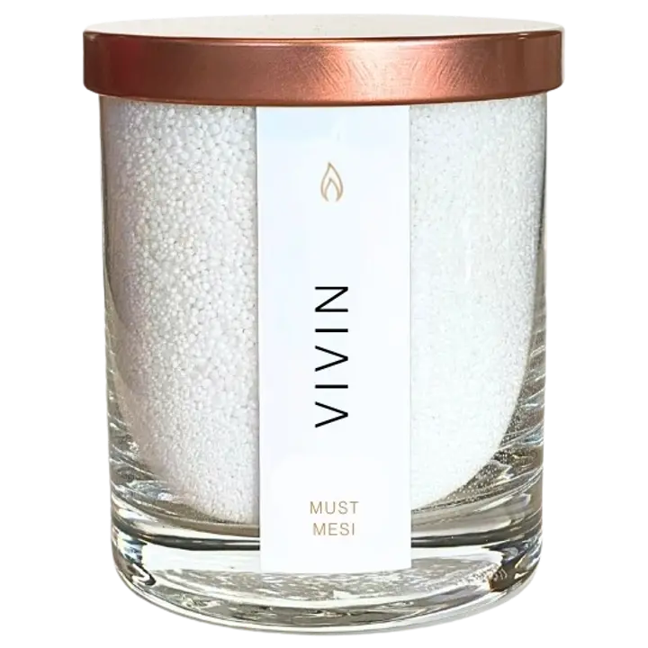 Vivin puuderküünal must mesi 160g