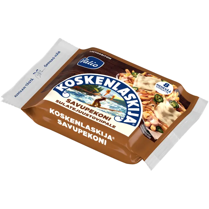 Valio Koskenlaskija® e200 g savupekoni sulatejuustoviipale laktoositon