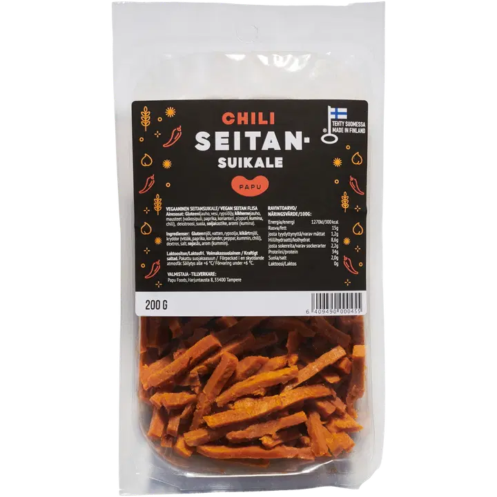Papu Chili seitansuikale 200g