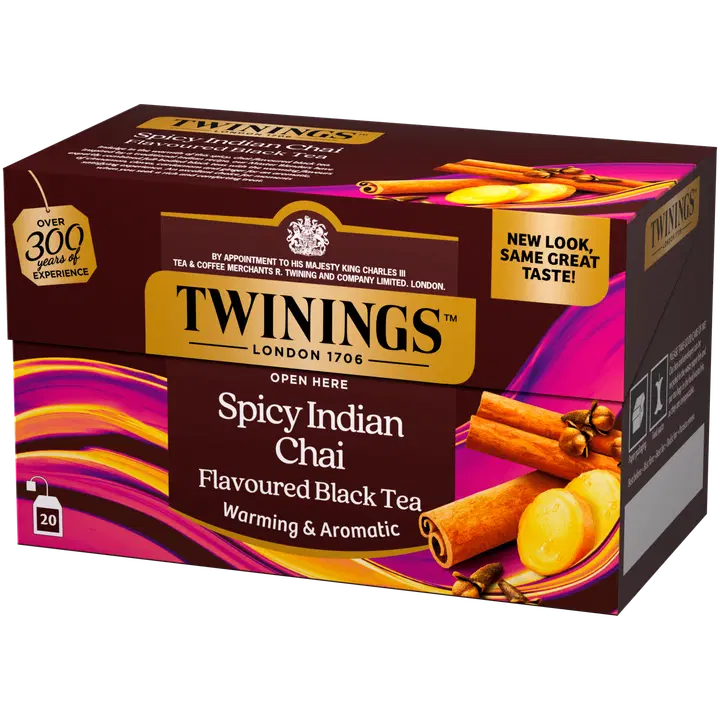 Twinings 20x2g Spicy Indian Chai tee