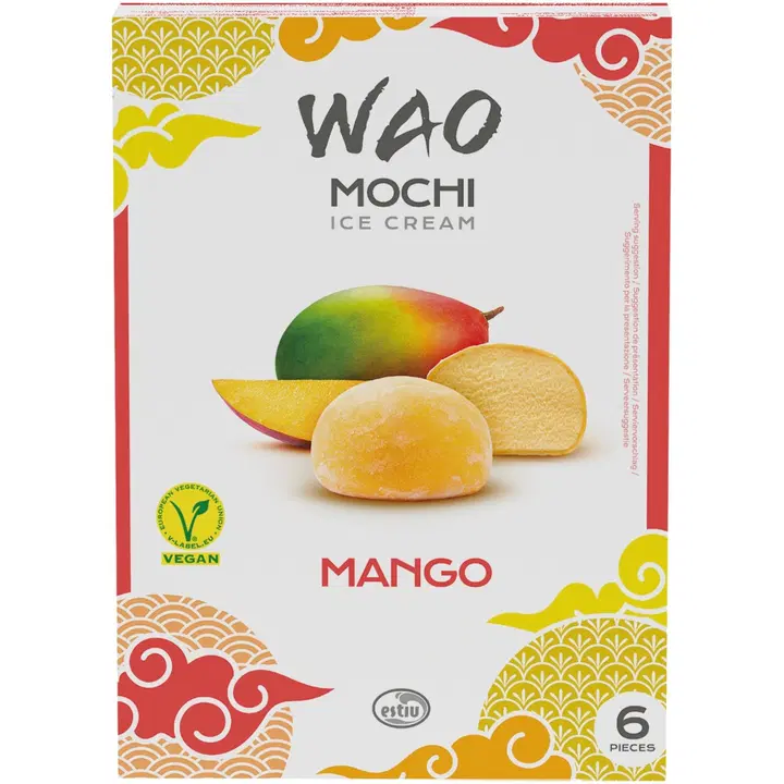 WAO Mochi sorbet 6x35g mango