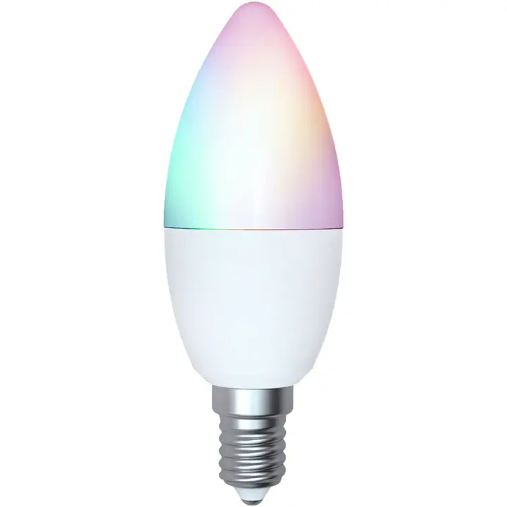 Airam kynttilälamppu Smart 5W opaali E14 470lm RGB/TW 2700-6500K