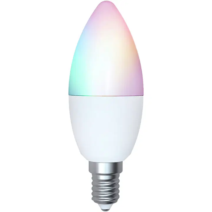 Airam kynttilälamppu Smart 5W opaali E14 470lm RGB/TW 2700-6500K