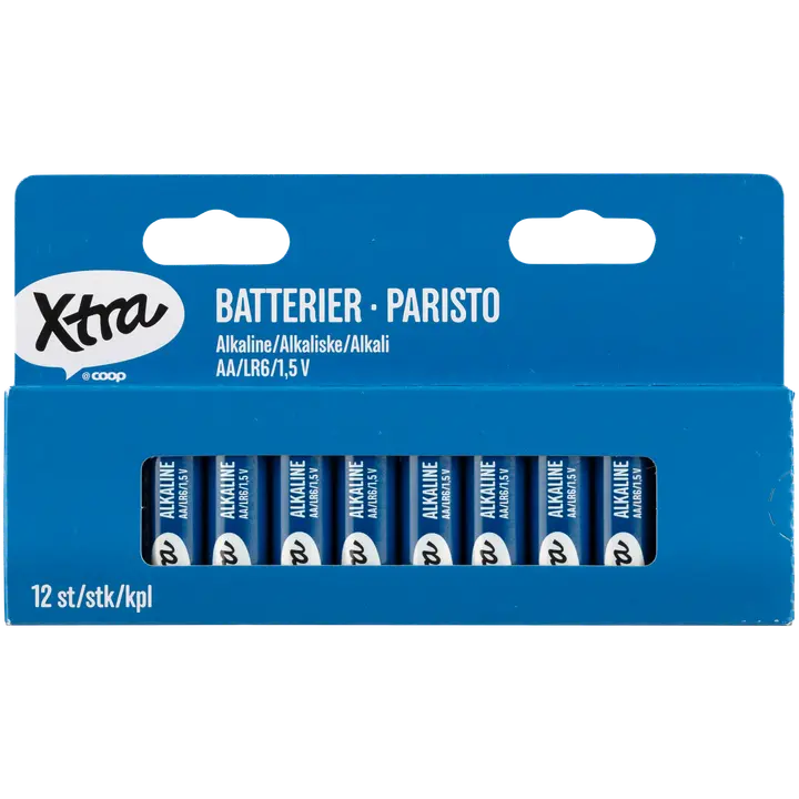 Xtra Paristo alkali AA/LR6 12kpl