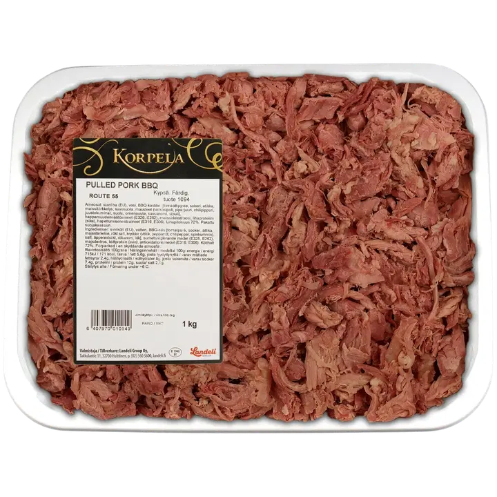Route 55 Pulled pork BBQ 1kg