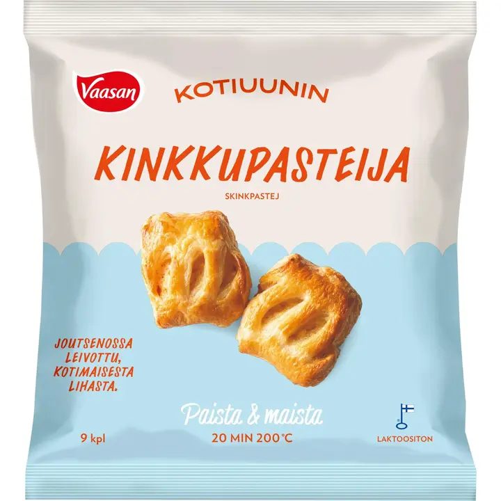 Vaasan Kotiuunin Kinkkupasteija 9x50g