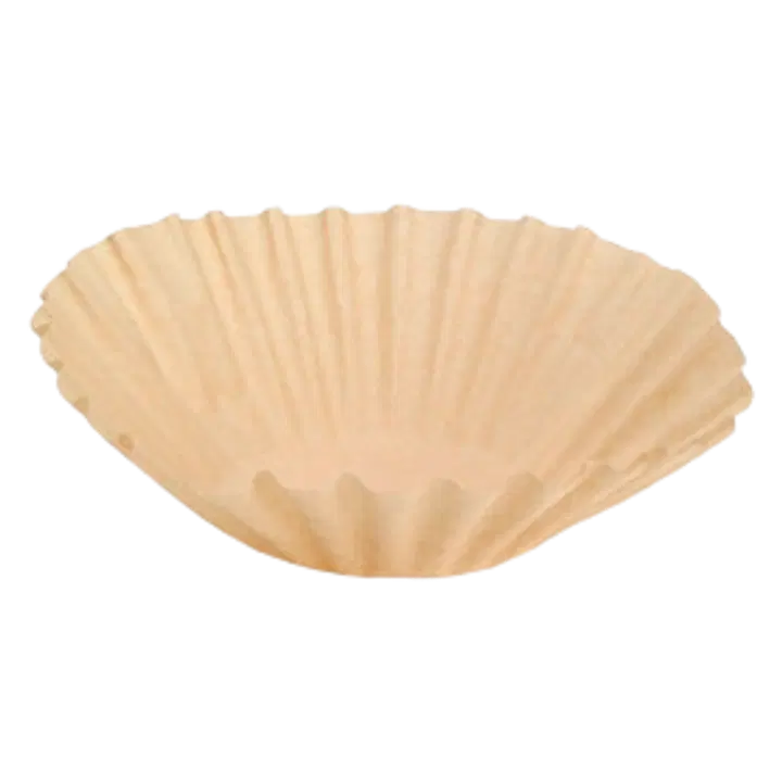 DUNI Suodatinpaperi 110 mm, tasapohjainen, valkaisematon, 250 kpl/pkt (4 x 250 kpl/ltk)
