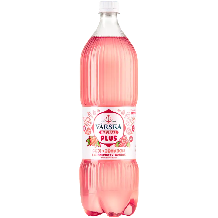 Värska Naturaal Plus Goji Jõhvikas maitsevesi 1,5 l
