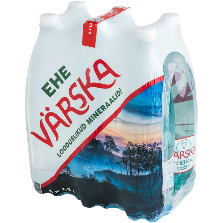 Värska Mineraal 1,5l 6-pakk, 9l
