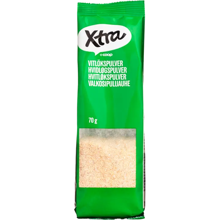 Xtra valkosipulijauhe 70 g