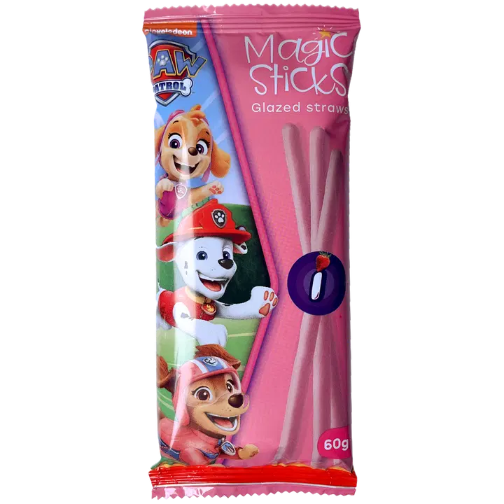 Paw patrol maasikamaitselised küpsisepulgad 60g