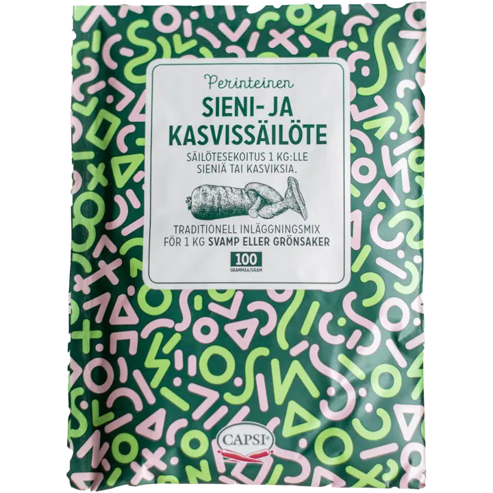 Capsi Sienisäilöte 100g