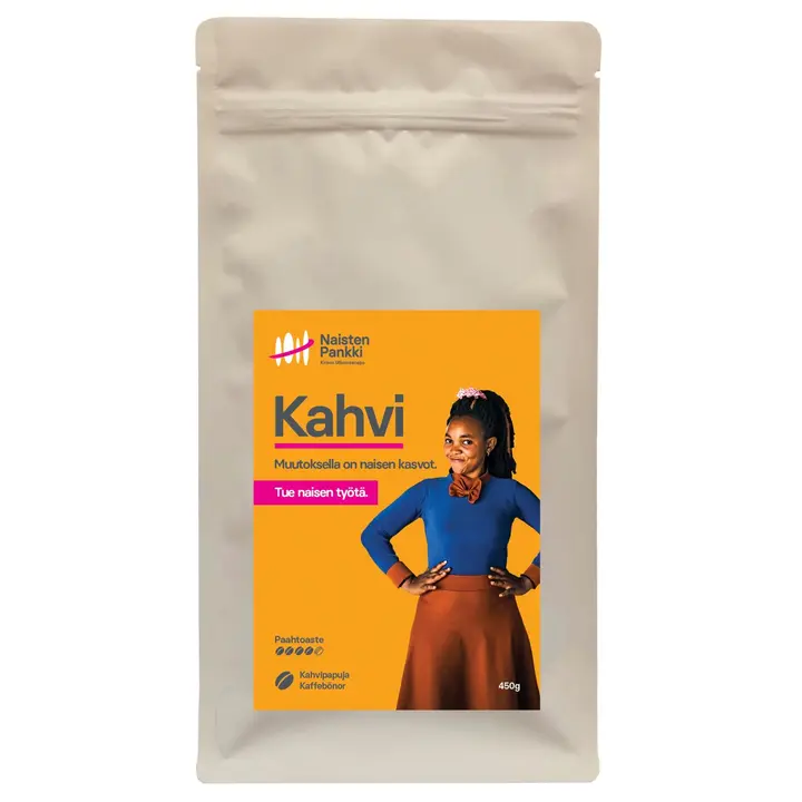 Naisten Pankki tumma kahvipapu 450g