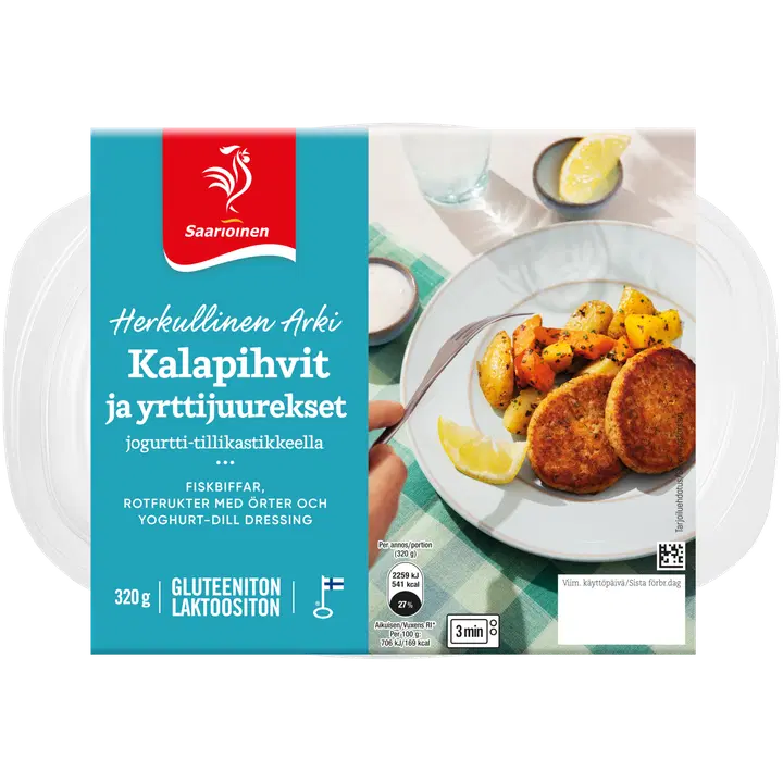 Saarioinen Kalapihvit ja yrttijuurekset 320g