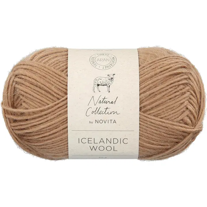 Novita Icelandic Wool 50g jyvä 601