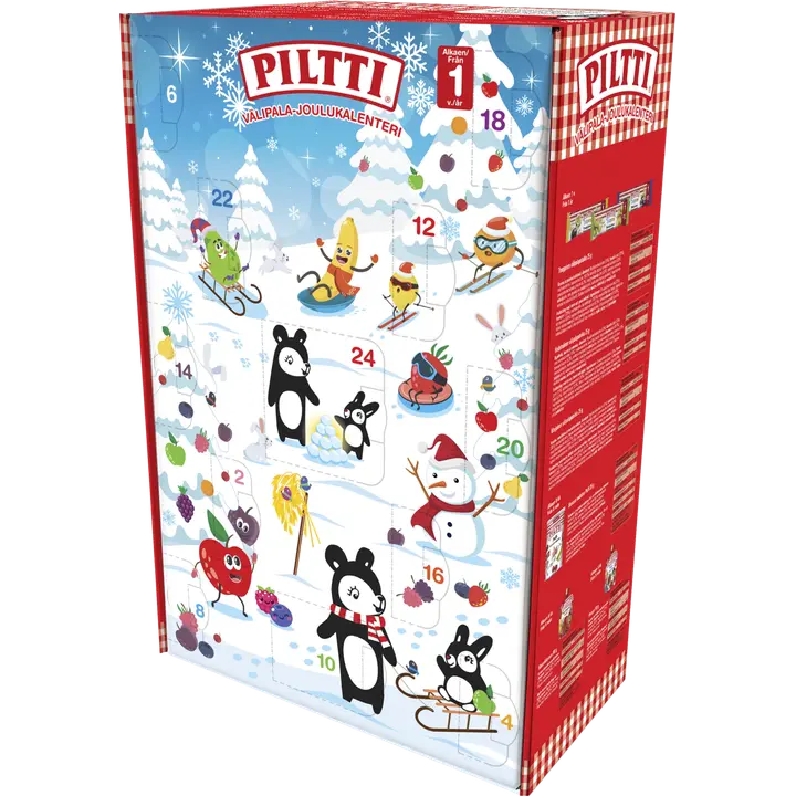 Piltti 1,715kg Välipala-Joulukalenteri