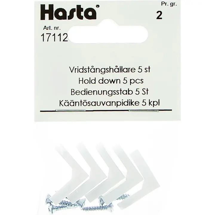 Hasta kääntösauvanpidike 5kpl