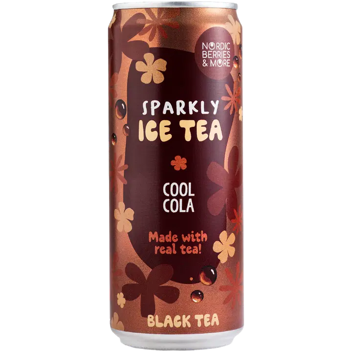 Nordic Berries & More Sparkly Ice Tea Cool Cola 0,33L TLK