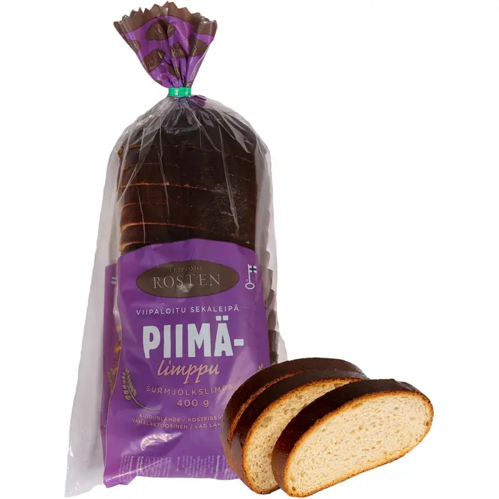 Rosten Piimälimppu viip. 400g sekaleipä