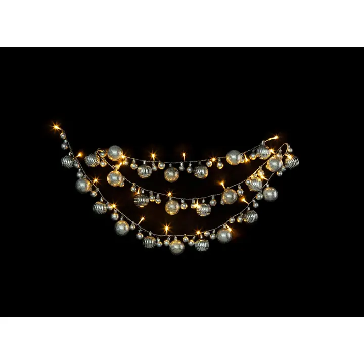 House helmiäisvalonauha 25 lediä